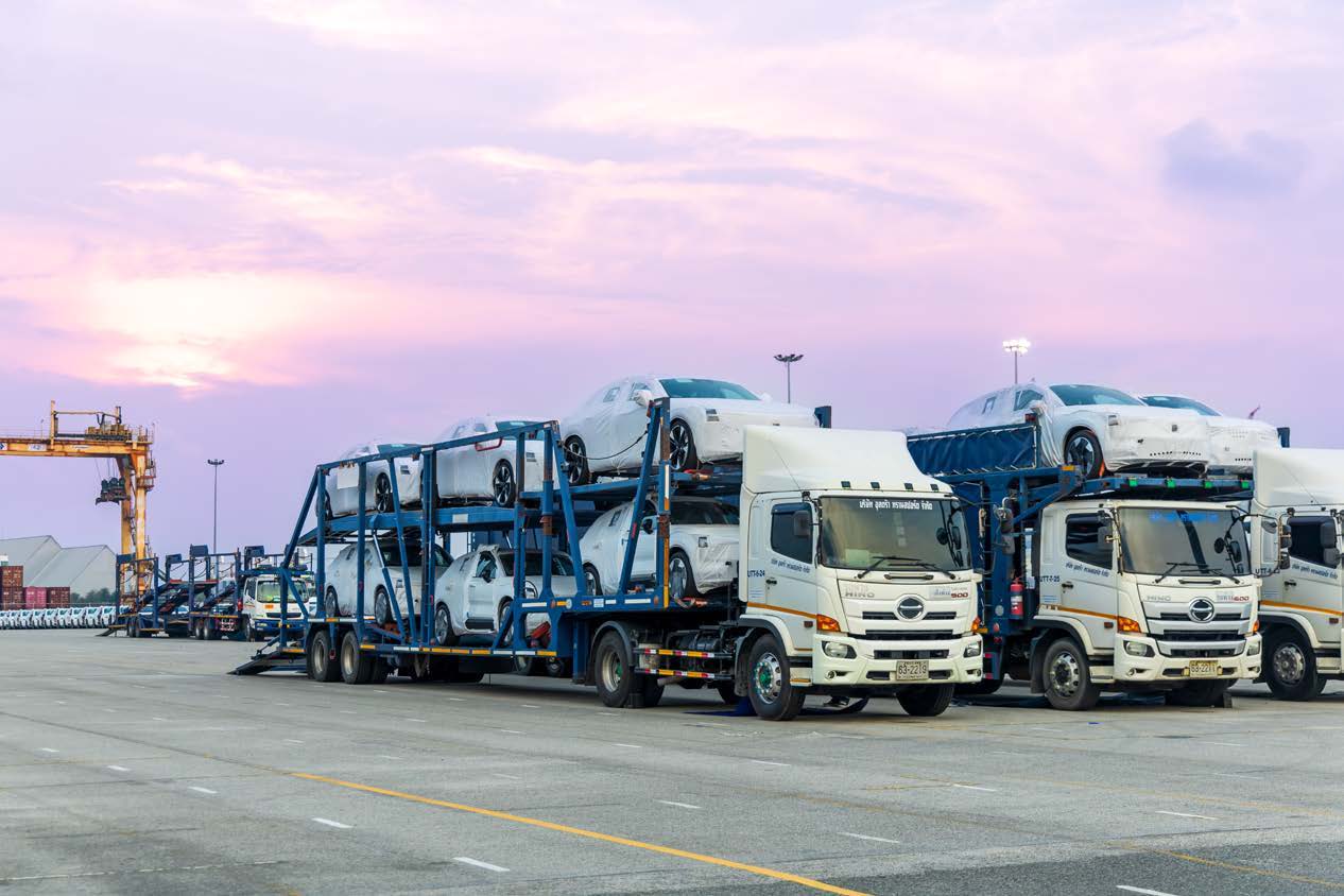 SIAM JWD car carrier fleet
